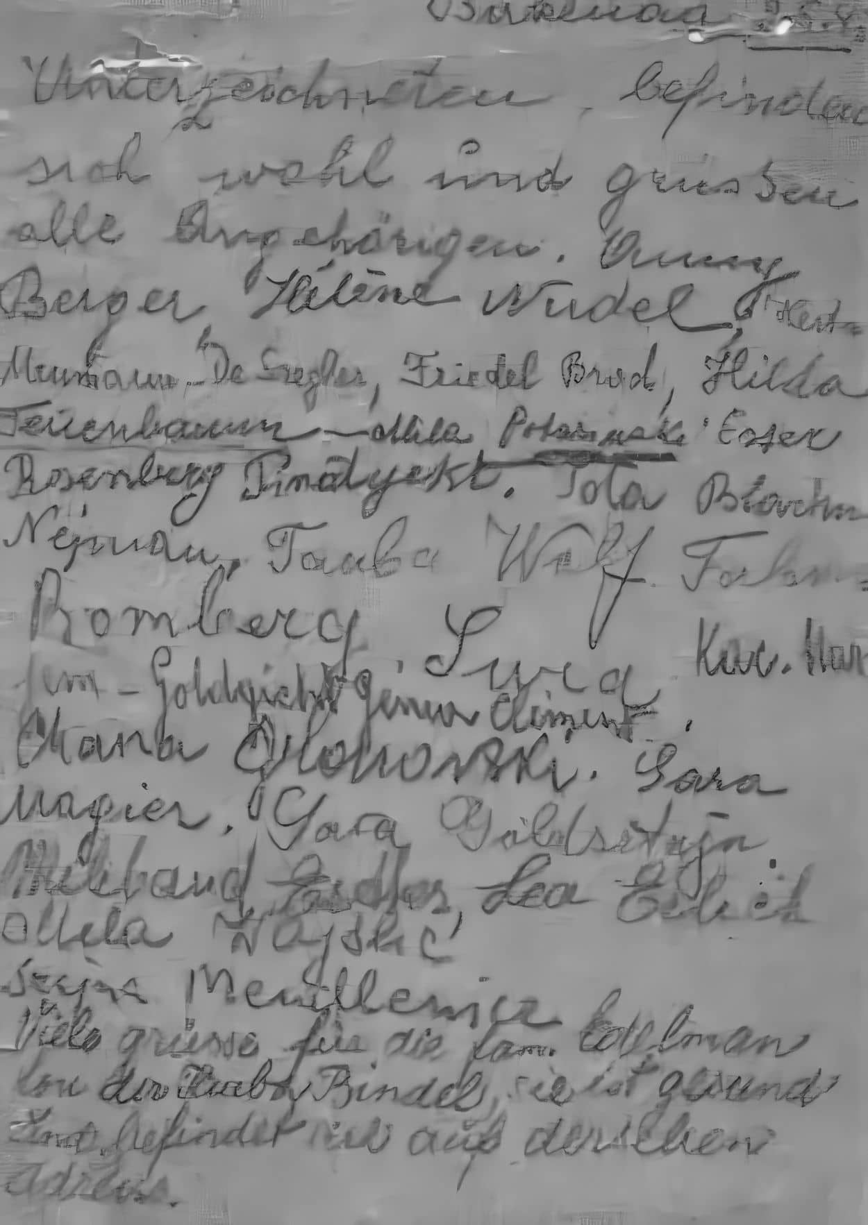 Esther Rottesman - Carte postale