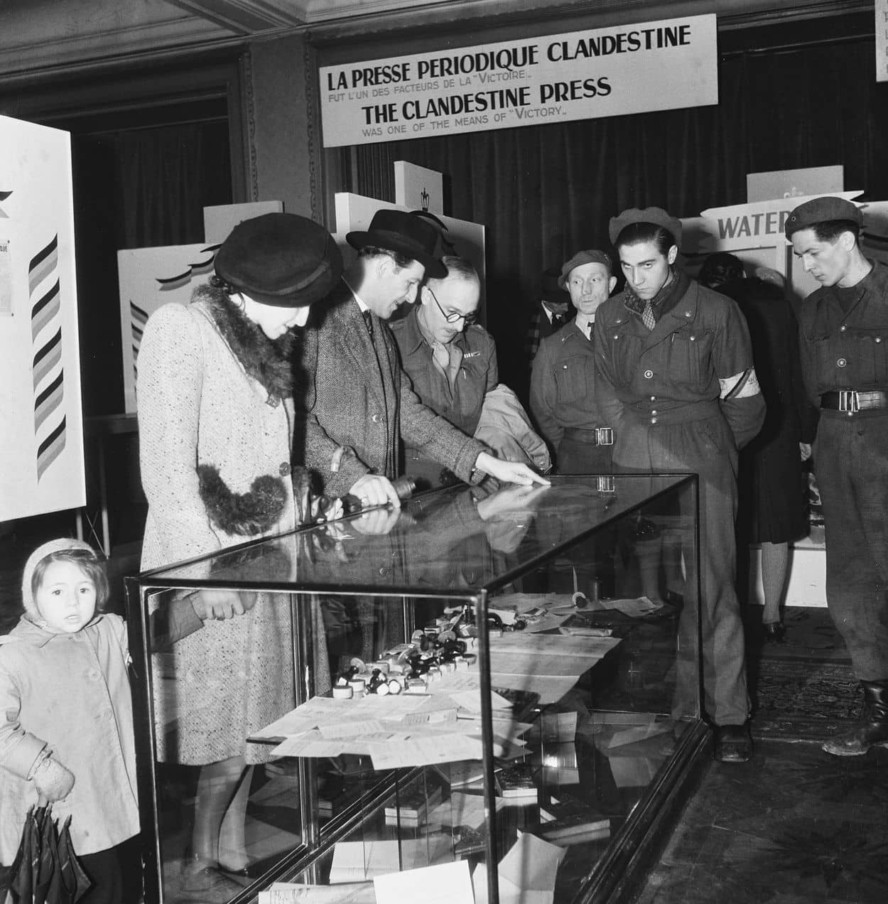 Tentoonstelling clandestiene pers