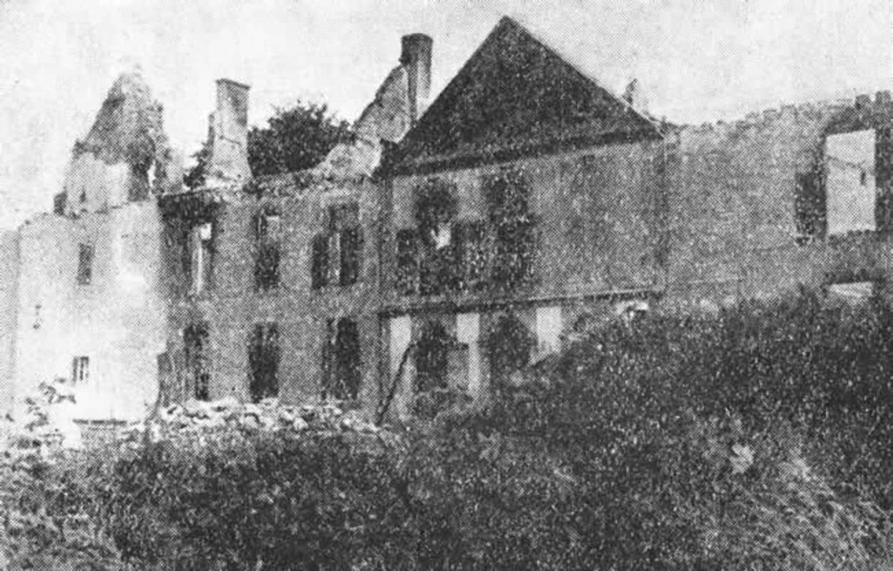 Del Marmol après l'incendie