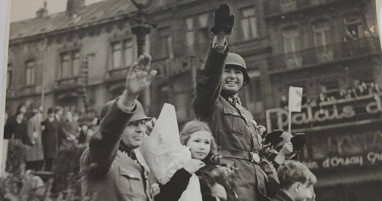 Degrelle défilé